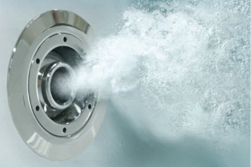 Ванна акриловая Cezares PLITVICE 140х140х41 гидромассаж PLITVICE-140.4G.8A.CR