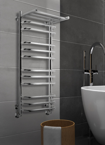 Полотенцесушитель Indigo Brace с полочкой 532x1000